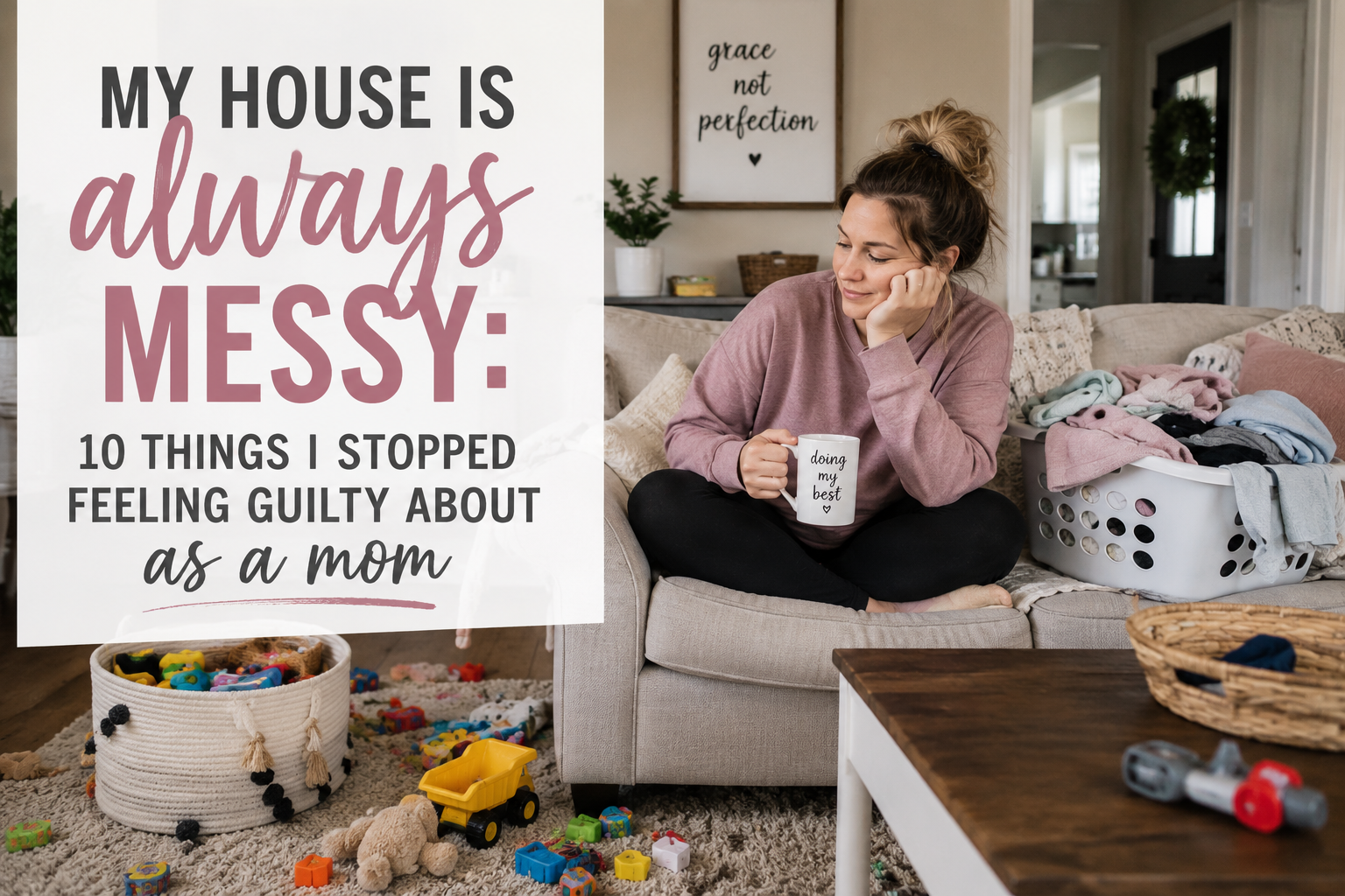 My House Is Always Messy: 10 Things I Stopped Feeling Guilty About as a Mom